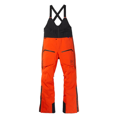 BURTON AK GORE TUSK W BIB PANTS SIGNAL ORANGE M