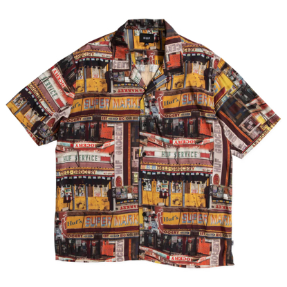 HUF CORNER STORE S/S RESORT SHIRT MULTI S