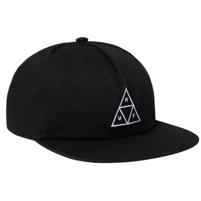 HUF HUF SET TT SNAPBACK BLACK UNI