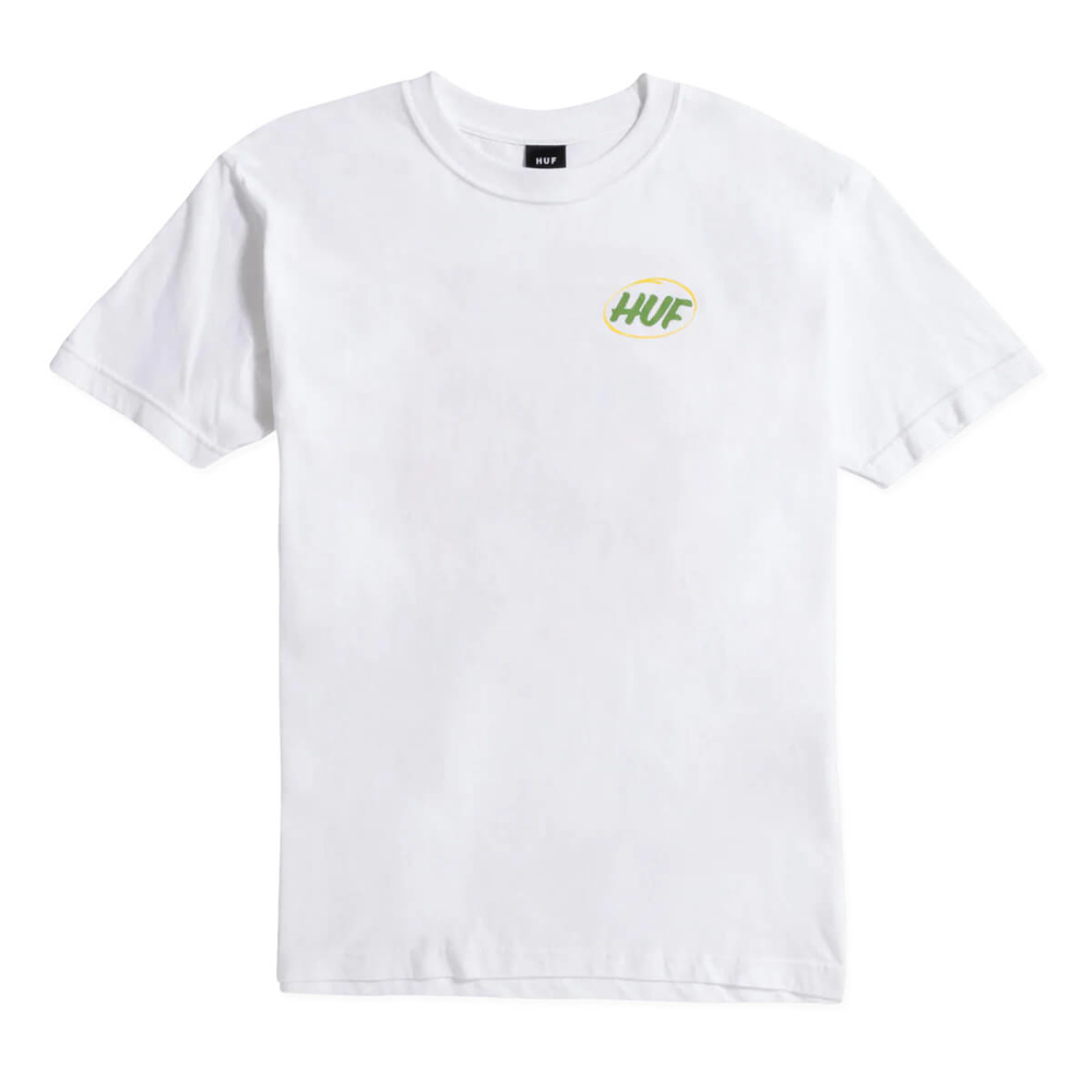 HUF LOCAL SUPPORT T-SHIRT WHITE M