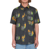 VOLCOM JUSTIN HAGER SHIRT BLACK L