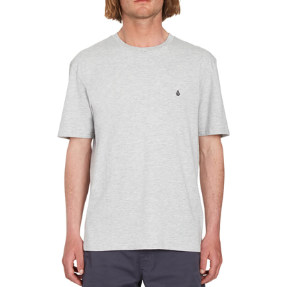 VOLCOM STONE BLANKS BASIC T-SHIRT HEATHER GREY S