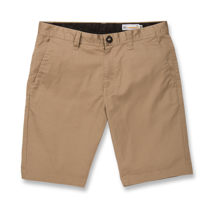 VOLCOM FRICKIN MODERN STRETCH STRAIGHT 48 KHAKI 32