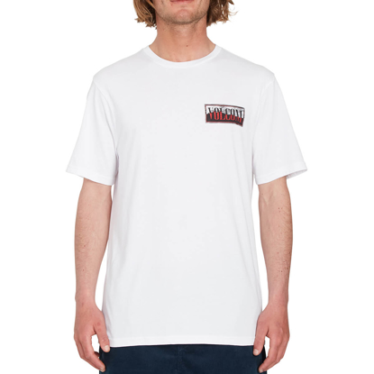 VOLCOM SURF VITALS J ROBINSON T-SHIRT WHITE S