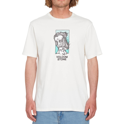 VOLCOM HECKLE T-SHIRT CREAM S