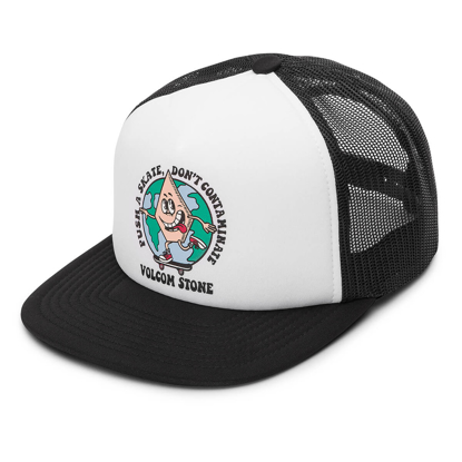 VOLCOM DONTCONTAMINATE KID TRUCKER WHITE UNI
