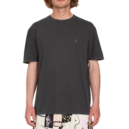 VOLCOM SOLID STONE EMB T-SHIRT BLACK S