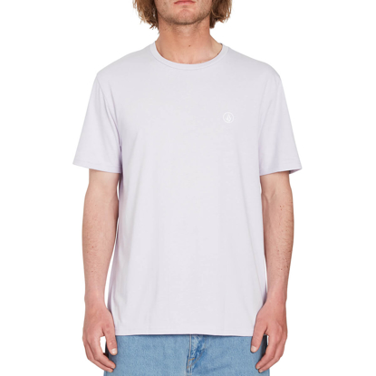 VOLCOM CIRCLE BLANKS HTH T-SHIRT LIGHT ORCHID S
