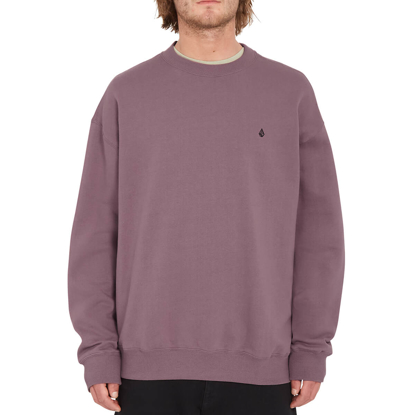 VOLCOM SINGLE STONE CREW BORDEAUX BROWN XL