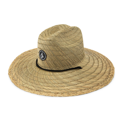 VOLCOM QUARTER STRAW HAT NATURAL S/M