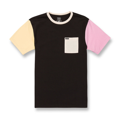 VOLCOM EXPOSTONE CREW KID BLACK S