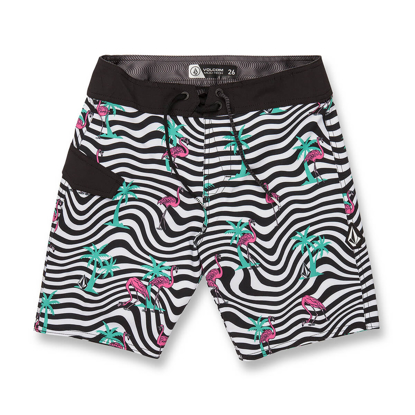 VOLCOM FLAMINGBROS MOD KID WHITE 22