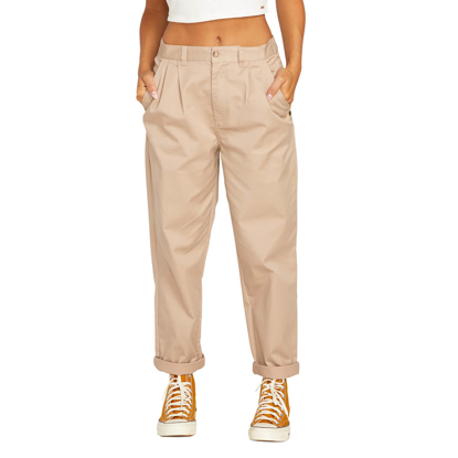 VOLCOM FROCHICKIE TROUSER TAUPE 26X26