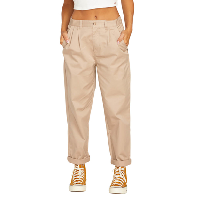 VOLCOM FROCHICKIE TROUSER TAUPE 26X26