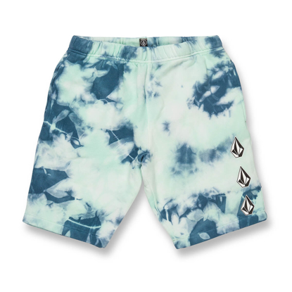 VOLCOM ICONIC STONE PLUS KID FLEEC SHORT TEMPLE TEAL S