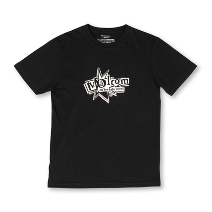 VOLCOM V ENTERTAINMENT KID T-SHIRT BLACK M