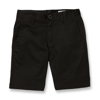 VOLCOM FRICKIN CHINO KID SHORT BLACK 22