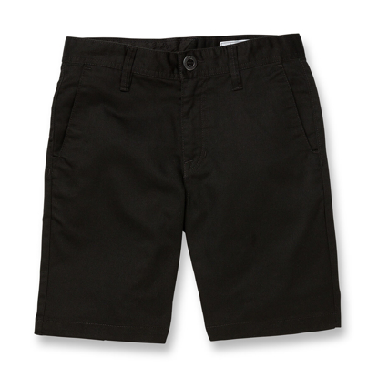 VOLCOM FRICKIN CHINO KID SHORT BLACK 22