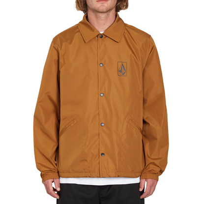 VOLCOM SKATE VITALS COACH JACKET RUBBER M