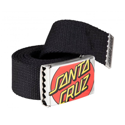 SANTA CRUZ CROP DOT BELT BLACK UNI