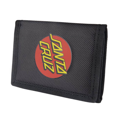SANTA CRUZ CLASSIC DOT WALLET BLACK UNI