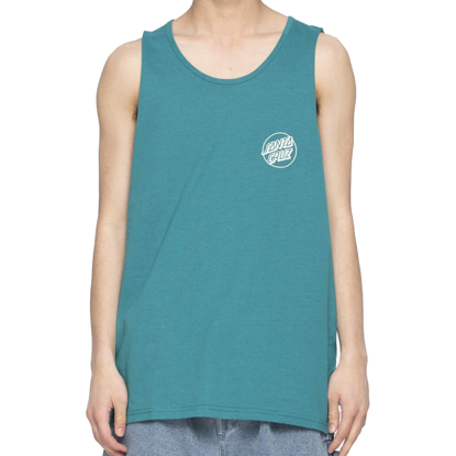 SANTA CRUZ SCREAMING HAND TANK TOP VERDIGRIS S