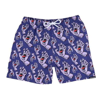 SANTA CRUZ YOUTH HANDS ALL OVER SWIMSHORT NAVY BLUE 8-10