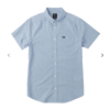 RVCA THATLL DO STRETCH SHIRT OXFORD BLUE M