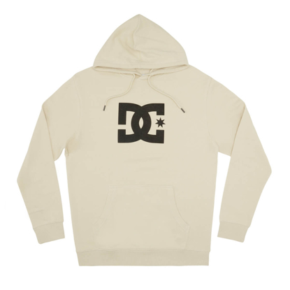 DC DC STAR PULLOVER HOODIE OVERCAST L