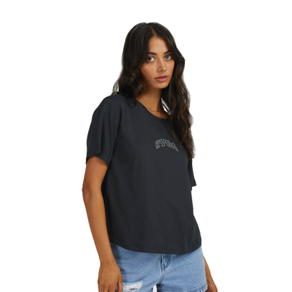 RVCA RVCA ARCH KEYLINE T-SHIRT RVCA BLACK M/10