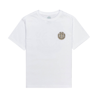 ELEMENT ICON ISLAND T-SHIRT OPTIC WHITE L/14