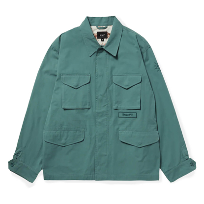 HUF FIELD JACKET SAGE M