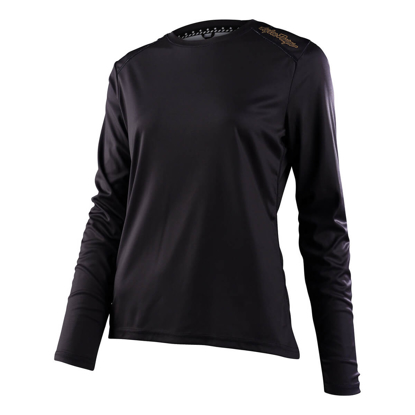 TROY LEE DESIGNS WOMENS LILIUM LS JERSEY BLACK M