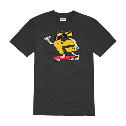 ETNIES E SKATE KIDS T-SHIRT BLACK L