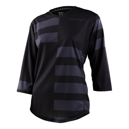 TROY LEE DESIGNS WOMENS MISCHIEF JERSEY SPLIT STRIPE BLACK M