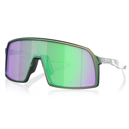 OAKLEY SUTRO MATTE SILVER GREEN COLORSHIFT /PRIZM ROAD JADE UNI