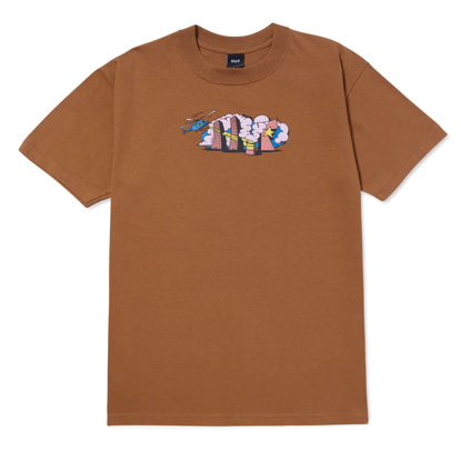 HUF STREET LEVEL T-SHIRT RUBBER XL