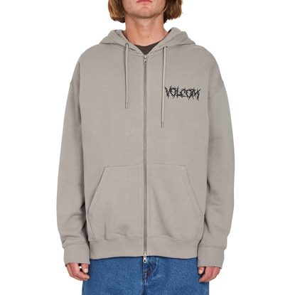 VOLCOM ISSANKA ZIP PULLOVER DUSK GREY S