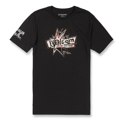 VOLCOM VOLCOM ENTERTAINMENT SKULLCONUTS T-SHIRT BLACK S