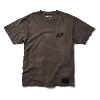 DC STAR WARS MANDO TRAVEL T-SHIRT DARK SHADOW RAIN WASH L