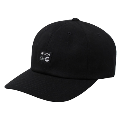 RVCA ANP DAILY CLASPBACK CAP BLACK UNI