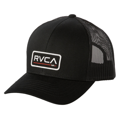 RVCA TICKET TRUCKER III CAP BLACK BLACK UNI
