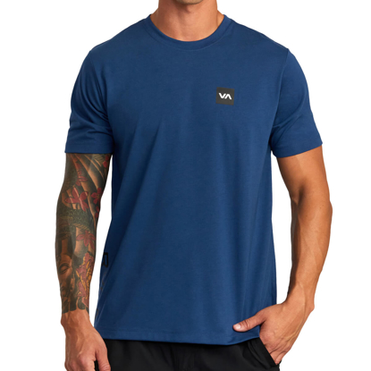 RVCA RVCA 2X T-SHIRT ARMY BLUE L