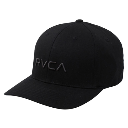 RVCA RVCA FLEX FIT CAP BLACK L/XL