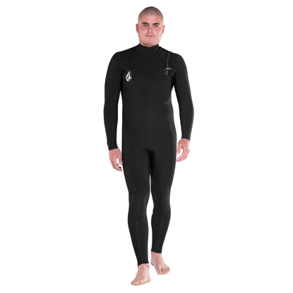 VOLCOM 3/2MM CHEST ZIP FULLSUIT BLACK M