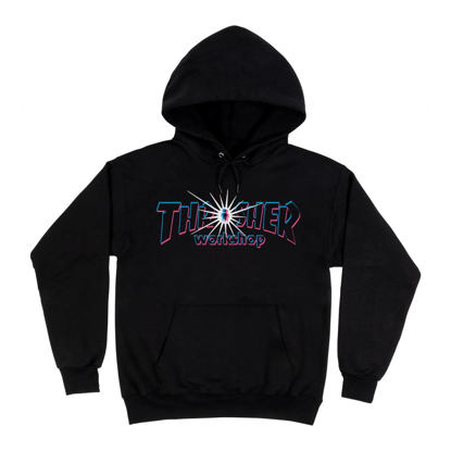 THRASHER MAGAZINE X ALIEN WORKSHOP NOVA HOOD BLACK M