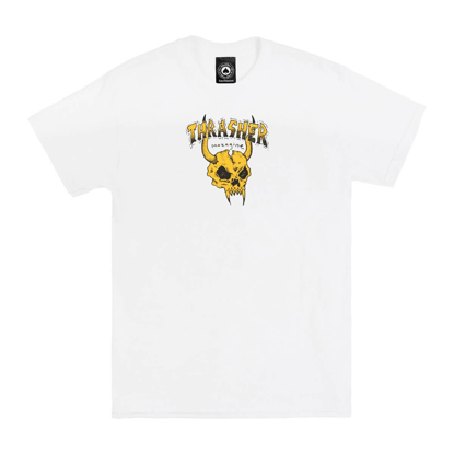 THRASHER MAGAZINE BARBARIAN T-SHIRT WHITE XL