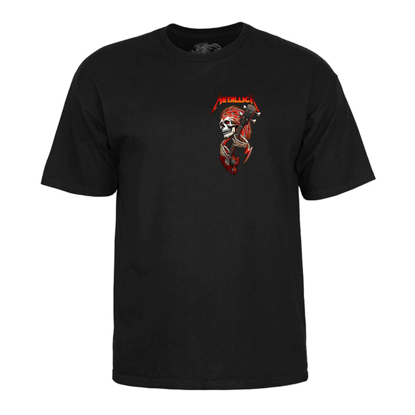 POWELL OG METALLICA COLLAB T-SHIRT BLACK M
