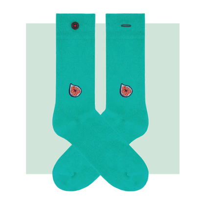 ADAM FIG SOCKS ASSORTED 36-40