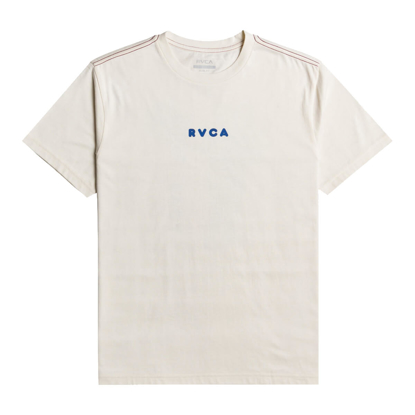 RVCA FLOWER FRIEND SS TEE T-SHIRT ANTIQUE WHITE L